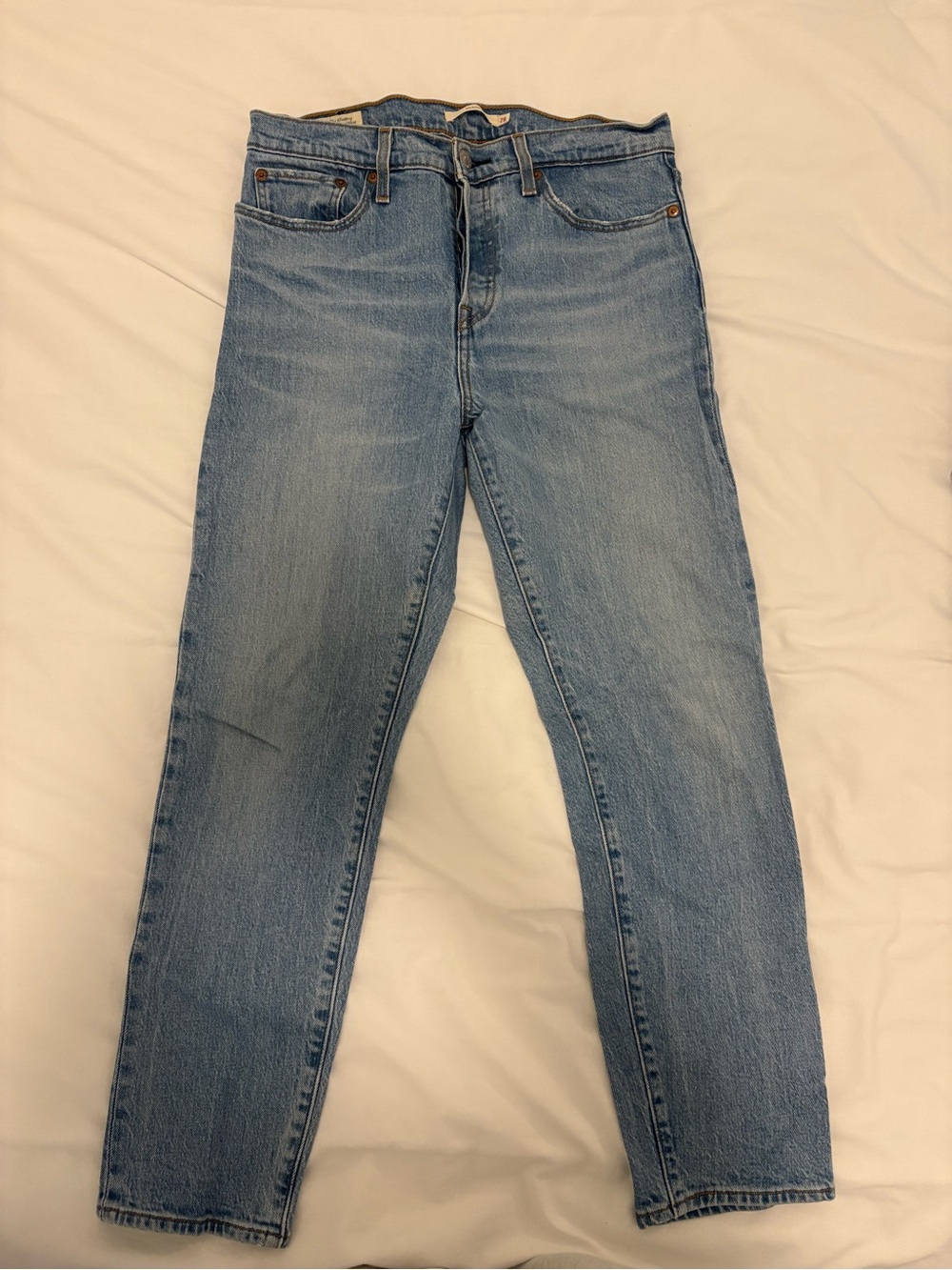 Light Blue Women’s Straight Jeans